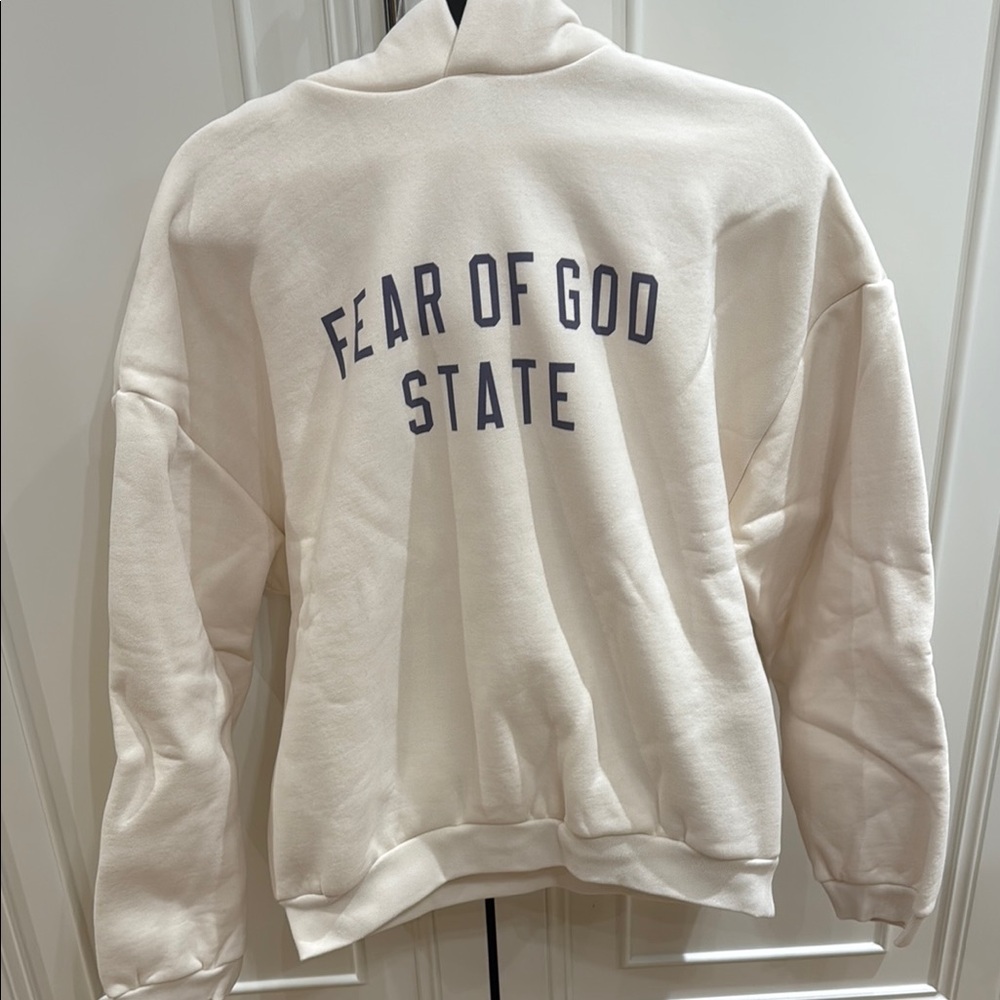 Fear of God Women's Cream Crew Neck Sweater NEW WITH TAG